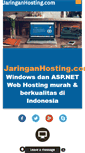 Mobile Screenshot of jaringanhosting.com